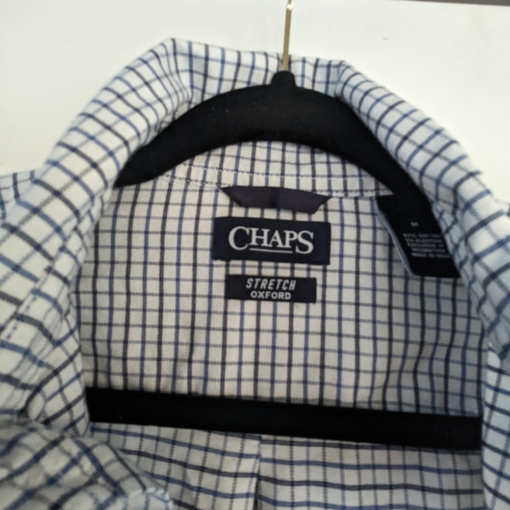 2 Men's Shirts Chaps and Croft and Barrow - Picture 5 of 11